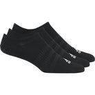 Adidas ADIDAS NO-SHOW INVISIBLE BLACK SOCKS (3 PAIRS) - INSPORT