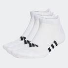 Adidas ADIDAS PERFORMANCE CUSHIONED LOW 3 PAIRS WHITE SOCKS - INSPORT