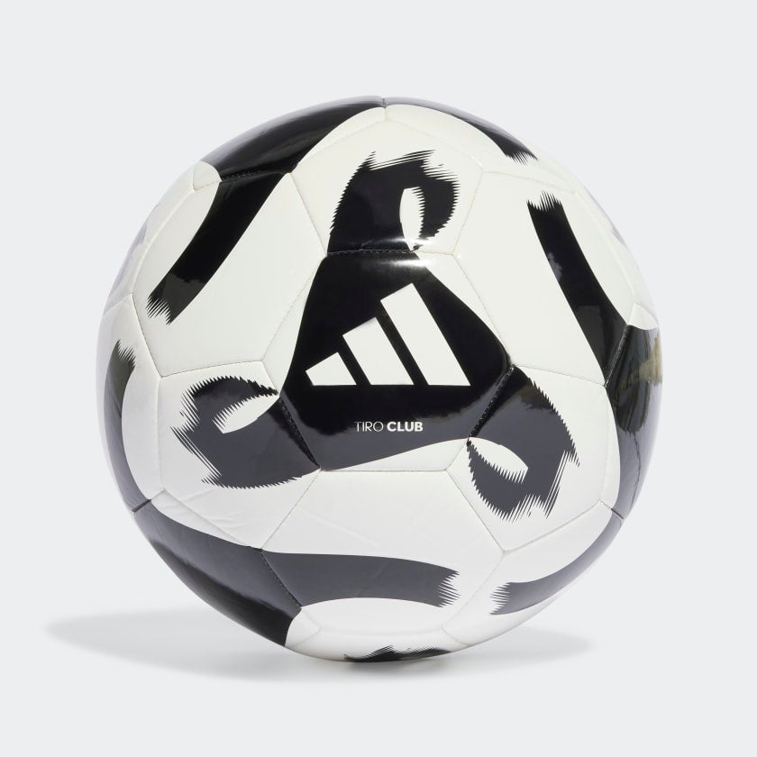 Adidas ADIDAS TIRO CLUB BLACK/WHITE SOCCER BALL - INSPORT