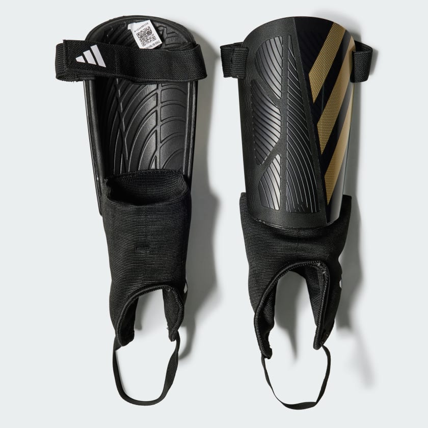 Adidas ADIDAS TIRO MATCH BLACK/GOLD SHIN GUARDS - INSPORT