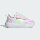 Adidas ADIDAS TODDLER'S PARK ST WHITE/PINK SHOES - INSPORT