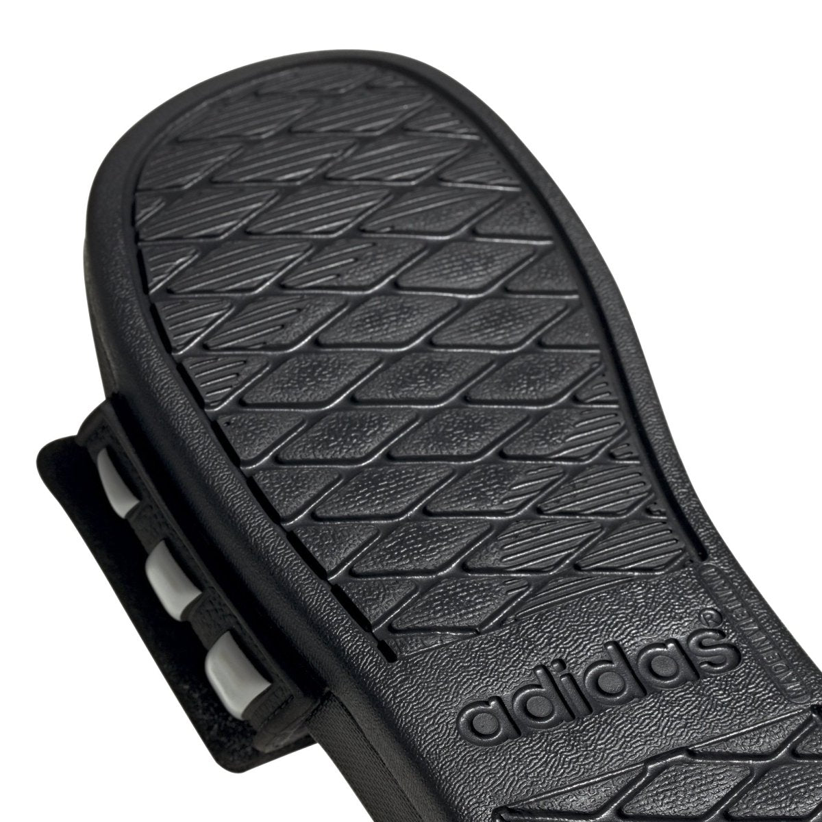 Adidas ADIDAS TODDLERS/JUNIOR ADILETTE COMFORT BLACK SLIDES - INSPORT