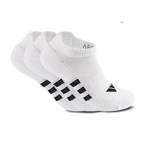 Adidas ADIDAS UNISEX PERFORMANCE CUSHIONED LOW 3 PAIRS WHITE SOCKS - INSPORT