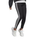 Adidas ADIDAS WOMEN'S ESSENTIALS 3-STRIPES HIGH-WAISTED SINGLE JERSEY BLACK TIGHTS - INSPORT