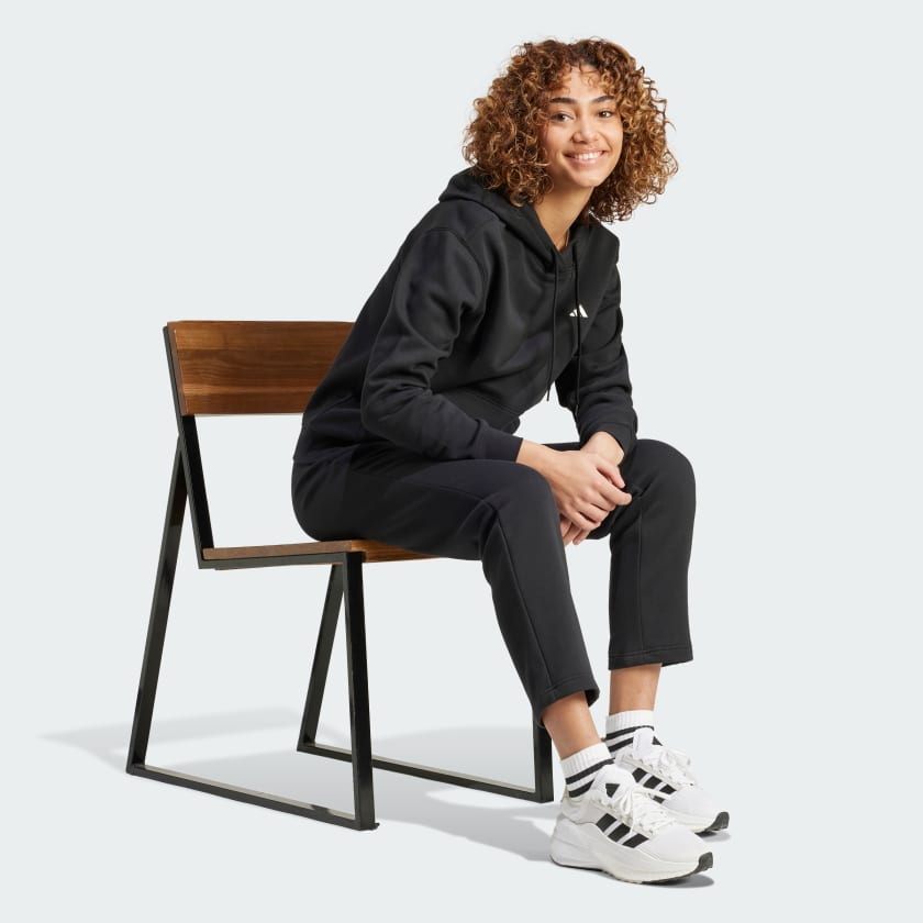 Adidas ADIDAS WOMEN'S FEELCOZY FLEECE PANT BLACK - INSPORT