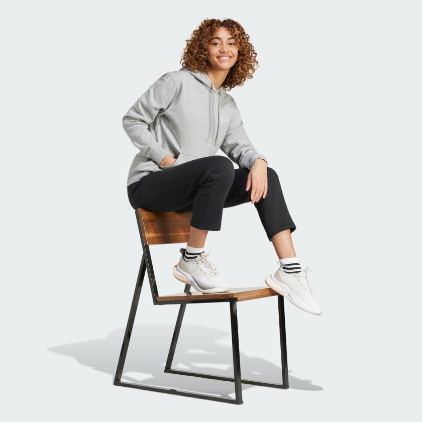 Adidas ADIDAS WOMEN'S FEELCOZY GREY HOODIE - INSPORT