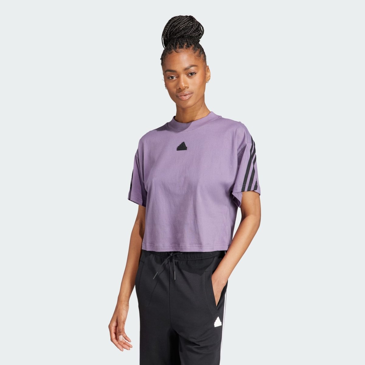 adidas purple tee