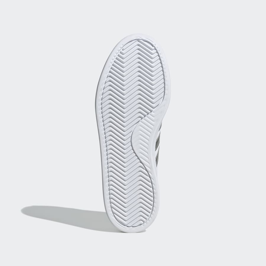 Adidas ADIDAS WOMEN'S GRANDCOURT 2.0 WHITE/SILVER SHOES - INSPORT