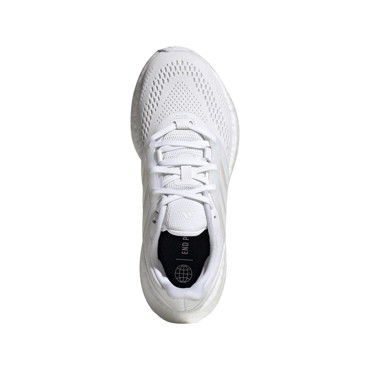 Adidas ADIDAS WOMEN'S PUREBOOST 22 TRIPLE WHITE RUNNING SHOE - INSPORT