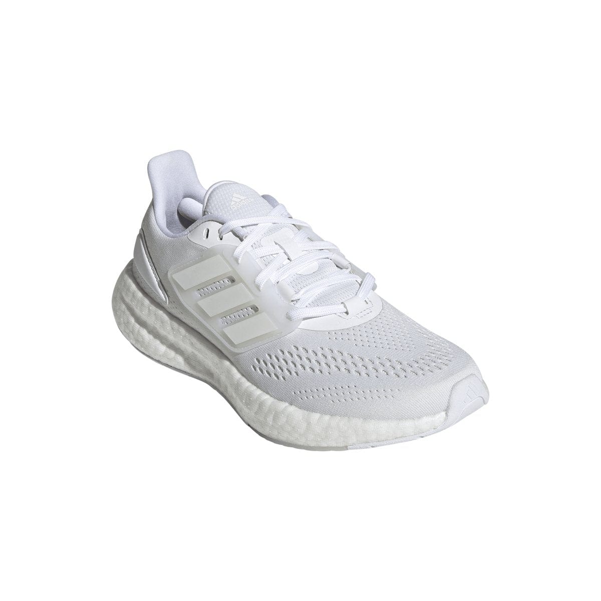 Adidas ADIDAS WOMEN'S PUREBOOST 22 TRIPLE WHITE RUNNING SHOE - INSPORT