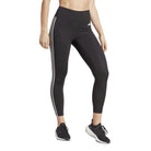 Adidas ADIDAS WOMEN'S TRAIN ESSENTIALS 3-STRIPES HIGH-WAISTED 7/8 BLACK TIGHTS - INSPORT