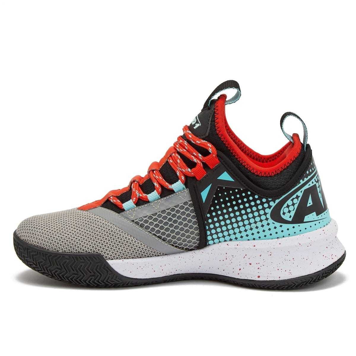 AND-1 AND-1 JUNIOR CHARGE GREY BASKETBALL SHOES - INSPORT