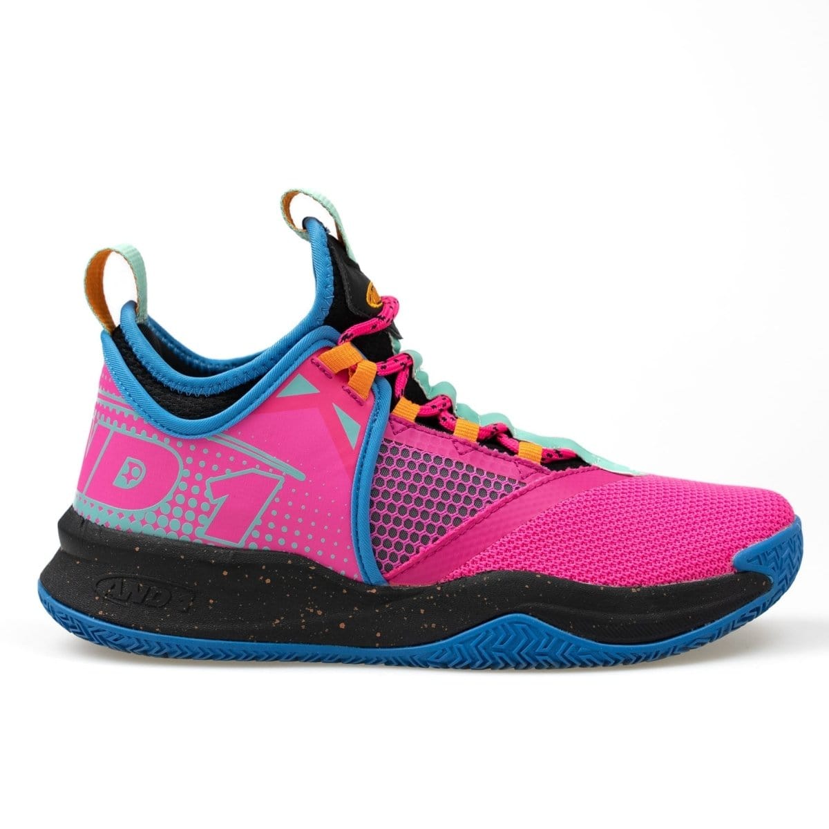 AND-1 AND-1 JUNIOR CHARGE PINK BASKETBALL SHOES - INSPORT