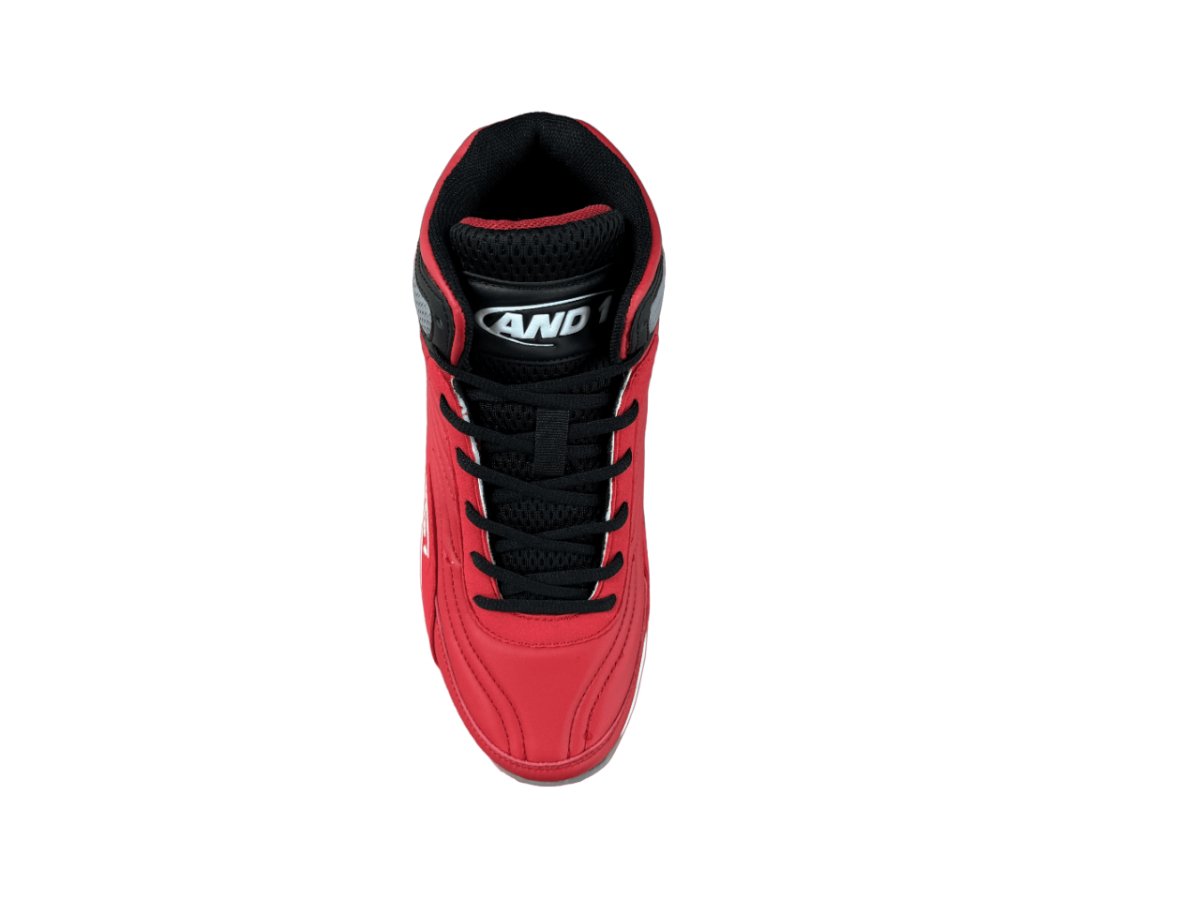 AND 1 AND 1 JUNIOR PULSE 3.0 RED/BLACK BASKETBALL SHOE - INSPORT
