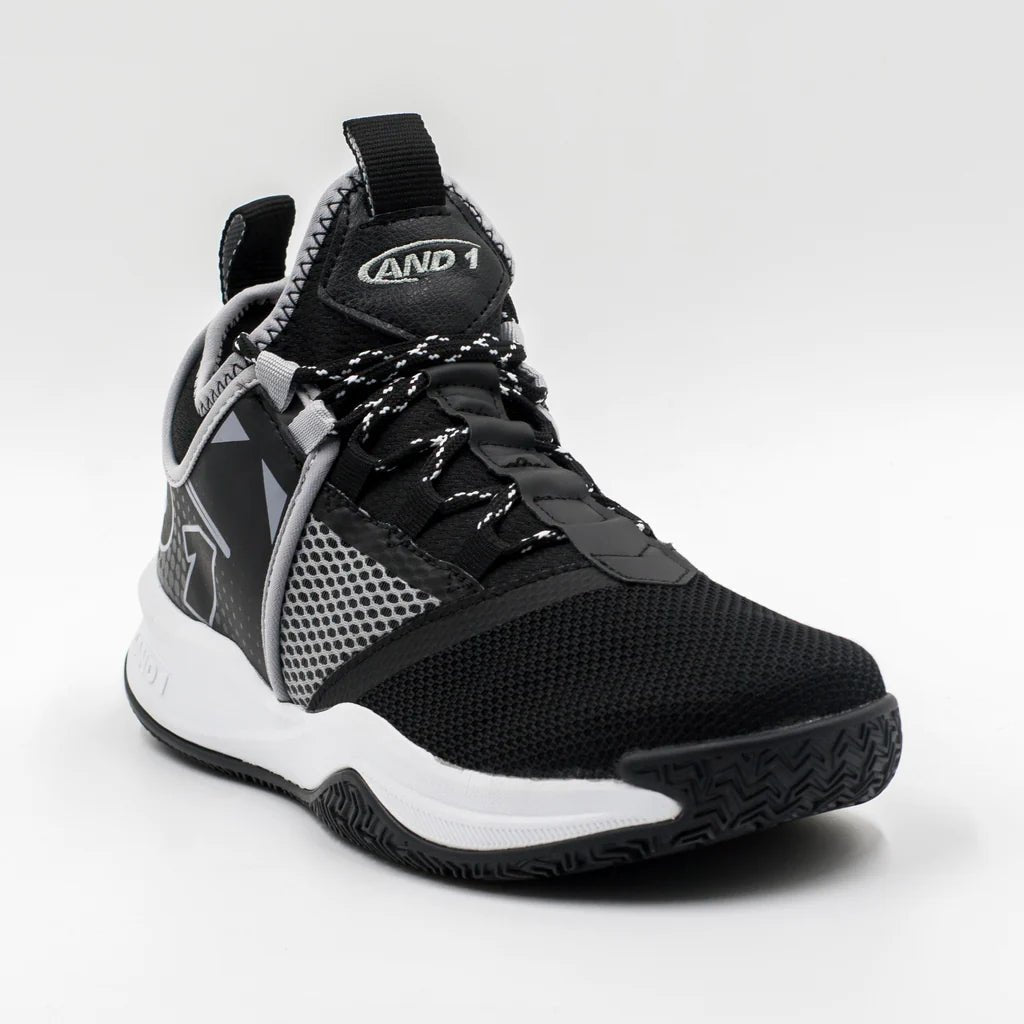 AND-1 AND-1 MEN'S CHARGE BLACK BASKETBALL SHOES - INSPORT