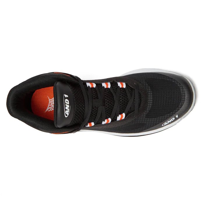 AND 1 AND 1 MEN'S REVEL MID BLACK SHOES - INSPORT