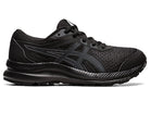 Asics ASICS JUNIOR CONTEND 8 TRIPLE BLACK RUNNING SHOE - INSPORT