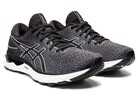 Asics ASICS MEN'S GEL-NIMBUS 24 (2E) BLACK/WHITE RUNNING SHOE - INSPORT