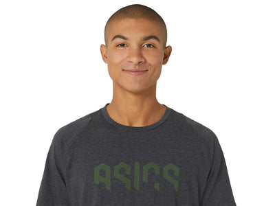 Asics ASICS MEN'S GRAPHIC BLACK TEE - INSPORT