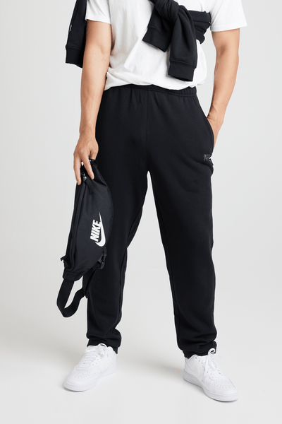 Insport Men's Aspen Black Trackpants (Open Leg)