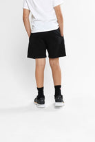 Champion CHAMPION JUNIOR SCRIPT BLACK JERSEY SHORTS - INSPORT