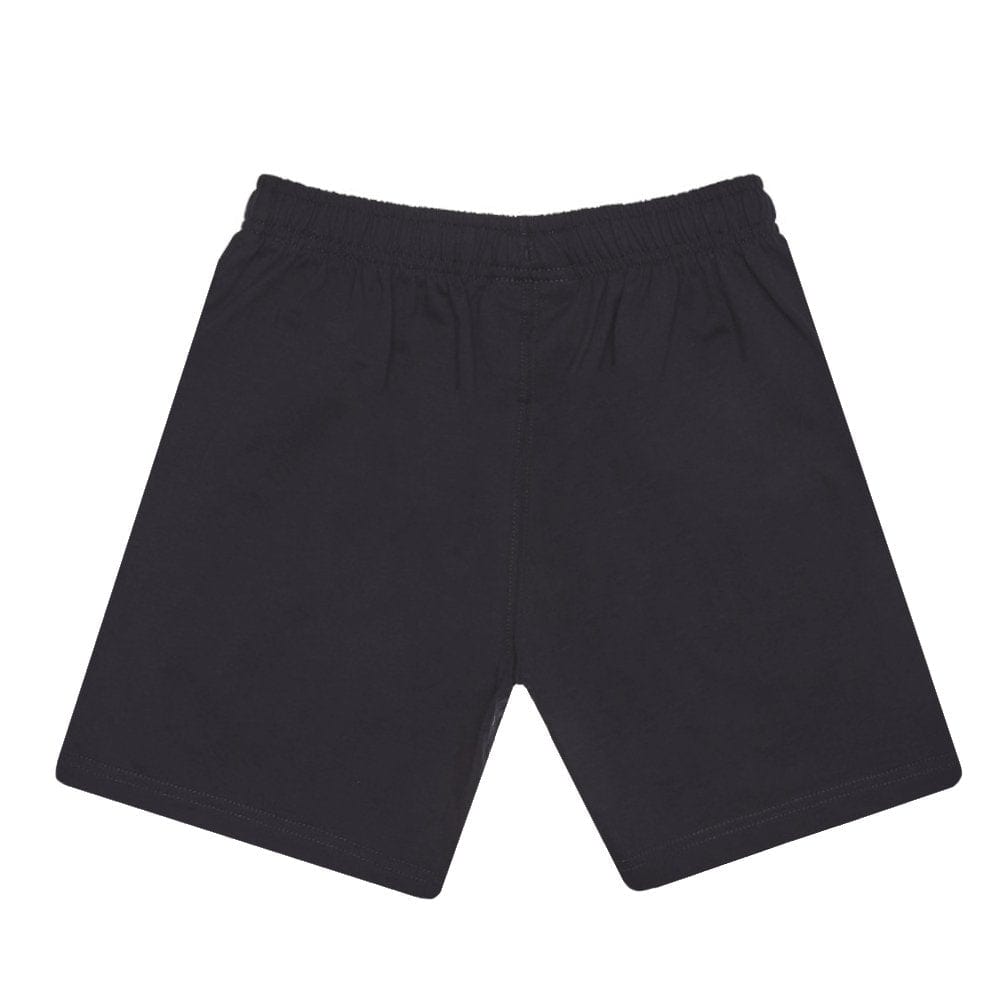 Champion CHAMPION JUNIOR SCRIPT BLACK JERSEY SHORTS - INSPORT