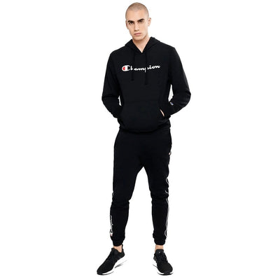 Champion CHAMPION MEN'S SCRIPT BLACK HOODIE - INSPORT