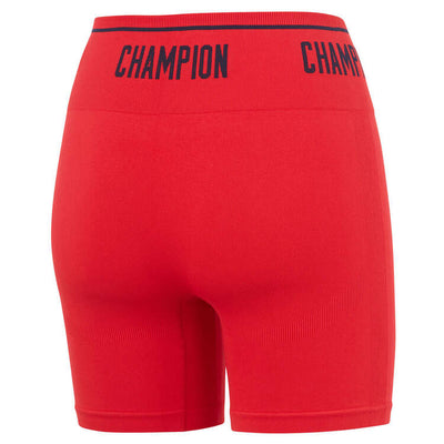 Champion CHAMPION WOMEN'S ROCHESTER BIKE RED SHORTS - INSPORT