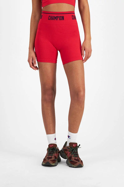 CHAMPION WOMEN S ROCHESTER BIKE RED SHORTS INSPORT