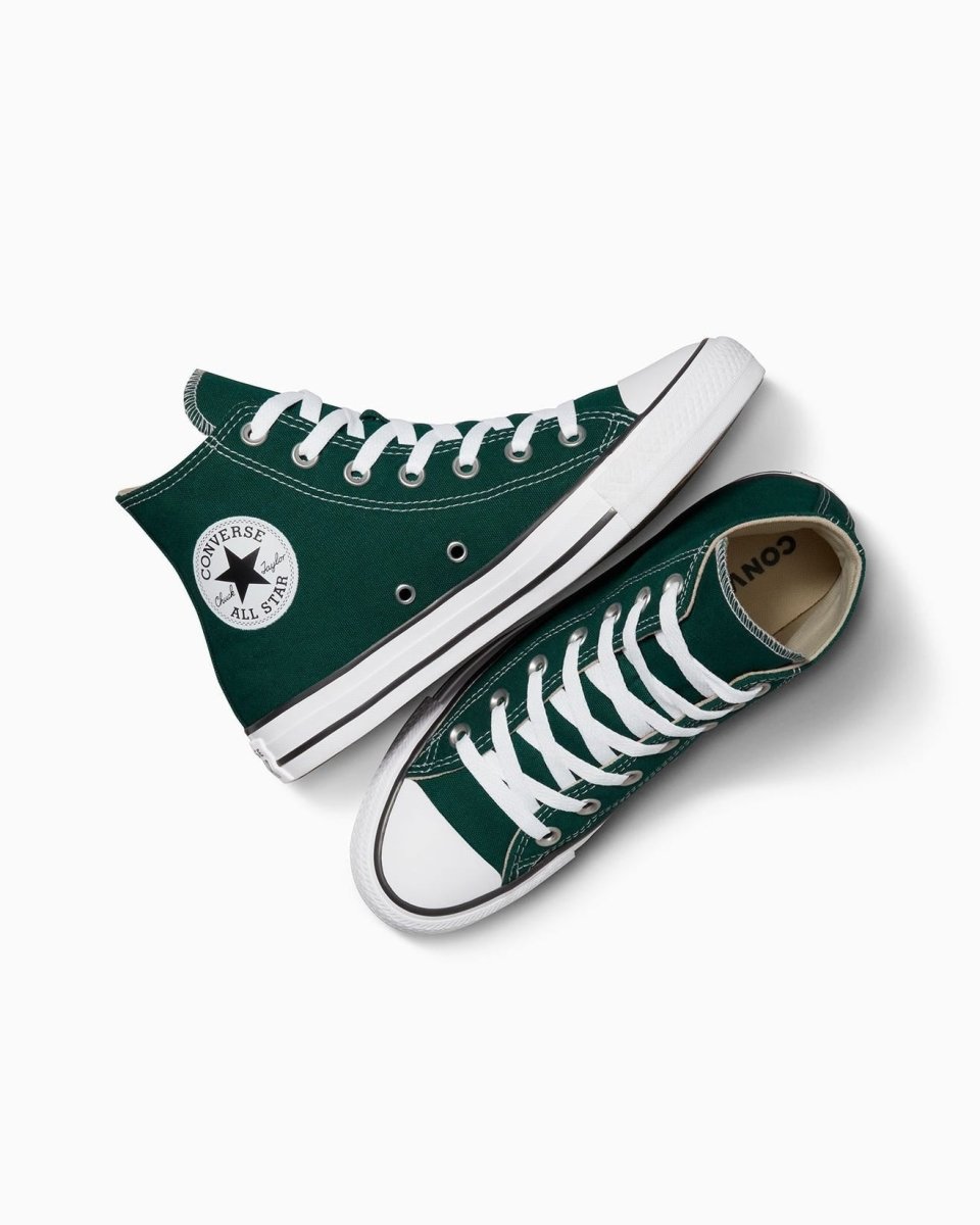 Mens green converse hot sale high tops