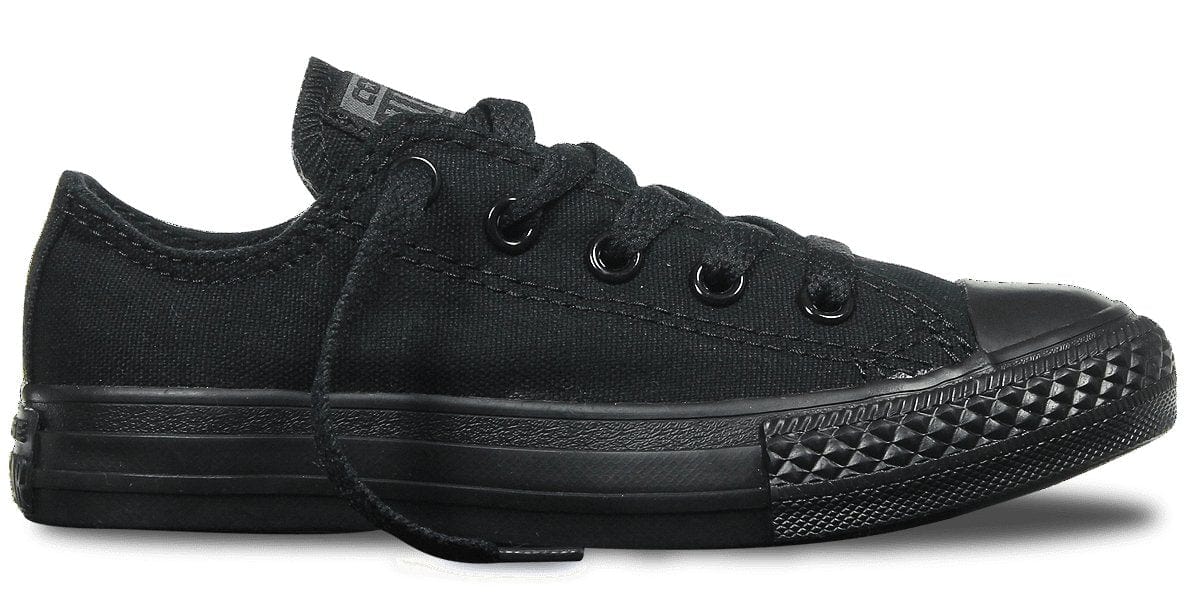 Converse CONVERSE TODDLER'S CHUCK TAYLOR ALL STAR LOW TOP BLACK SHOE - INSPORT