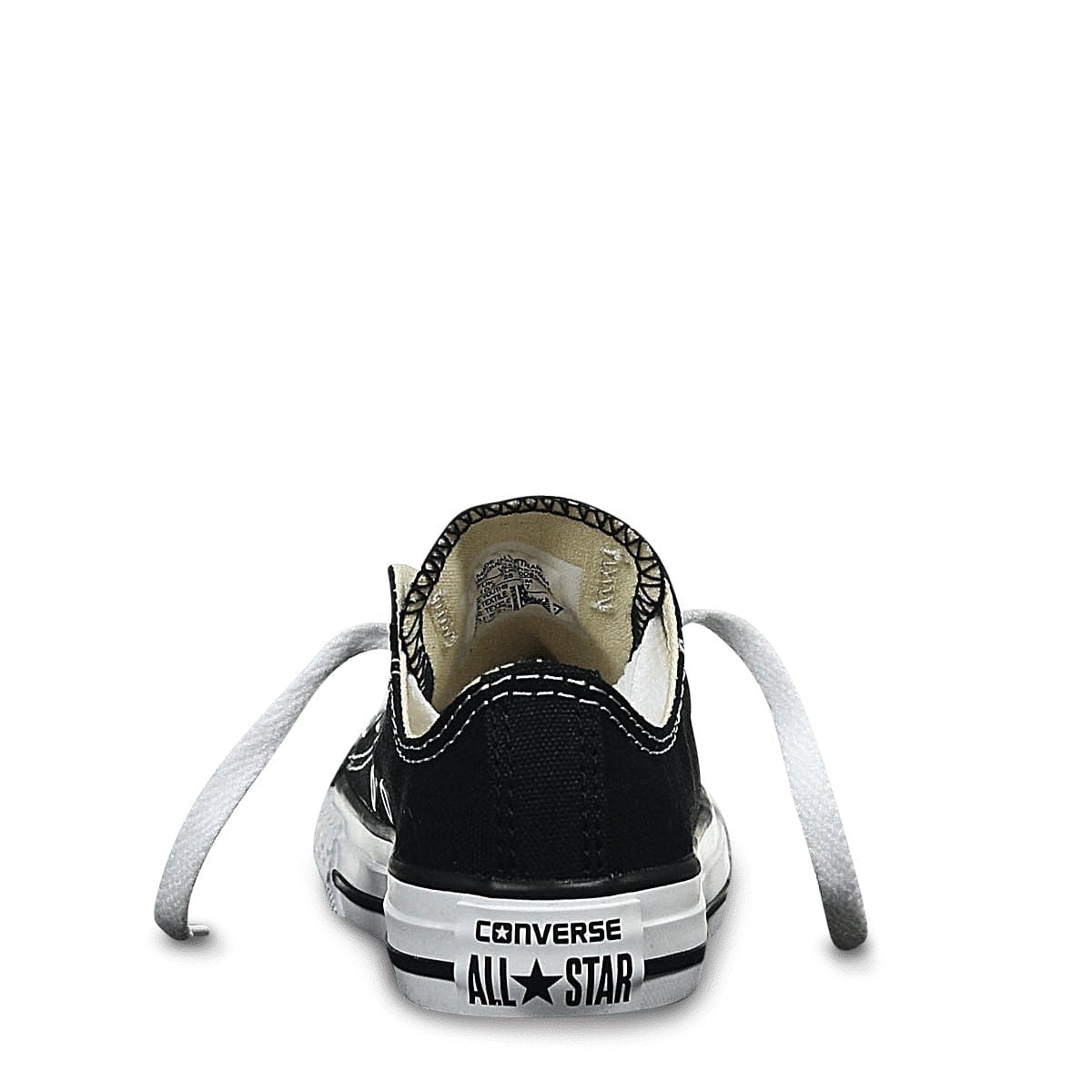Converse CONVERSE TODDLER'S CHUCK TAYLOR ALL STAR LOW TOP BLACK/WHITE SHOE - INSPORT
