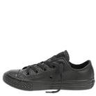 Converse CONVERSE TODDLER'S CHUCK TAYLOR ALL STAR LOW TOP TRIPLE BLACK LEATHER SHOE - INSPORT