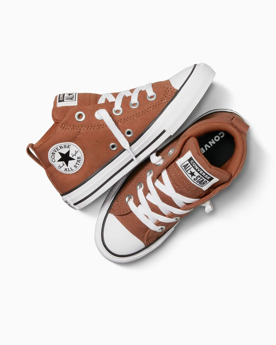 Converse CONVERSE TODDLER'S CHUCK TAYLOR ALL STAR STREET JUNIOR MID BROWN SHOE - INSPORT