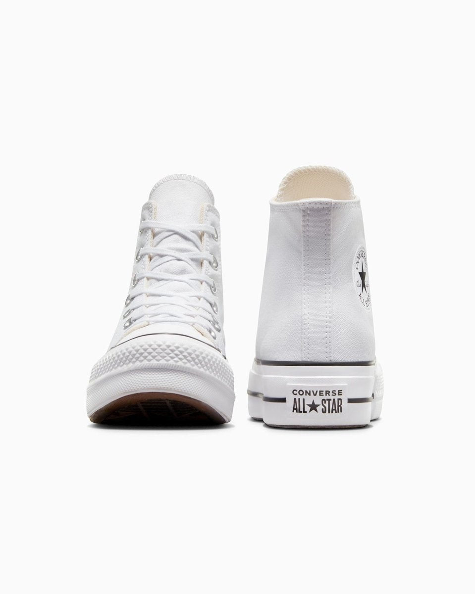 Converse CONVERSE WOMEN'S ALL STAR LIFT HIGH WHITE SHOES - INSPORT