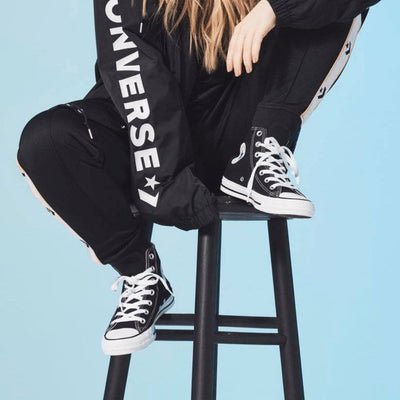 Converse CONVERSE WOMEN'S CHUCK TAYLOR ALL STAR HIGH TOP BLACK/WHITE SHOE - INSPORT