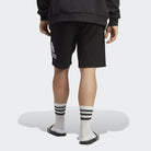 Adidas ESSENTIALS BIG LOGO FRENCH TERRY BLACK SHORTS - INSPORT