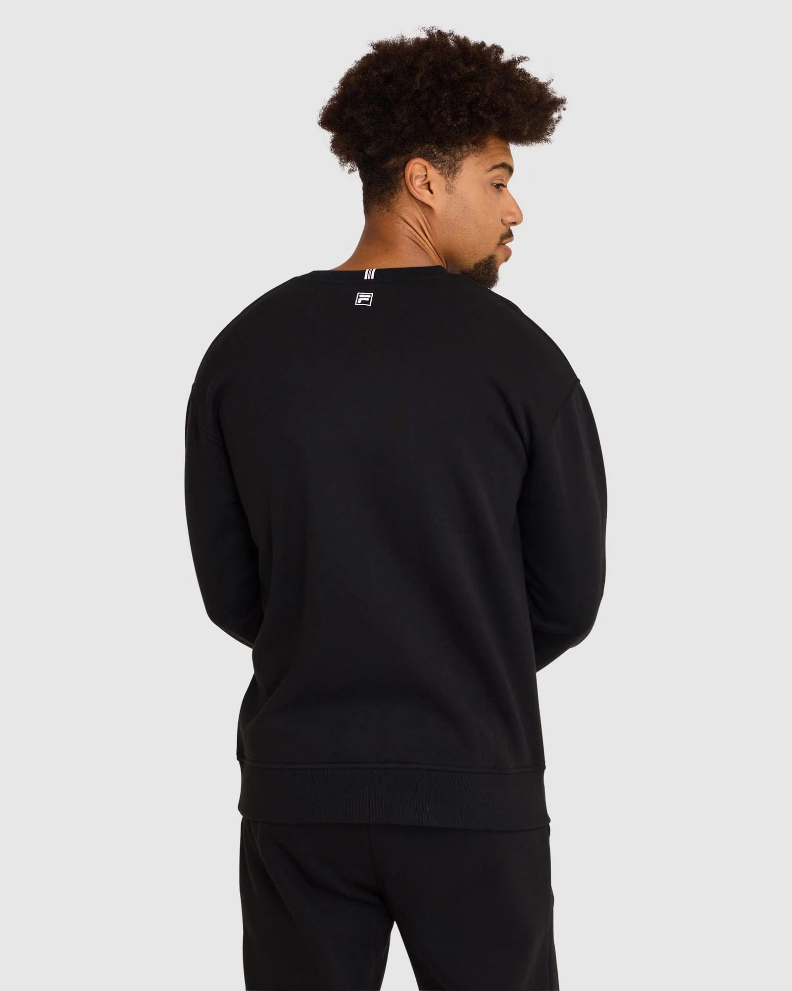 Fila black crew neck online