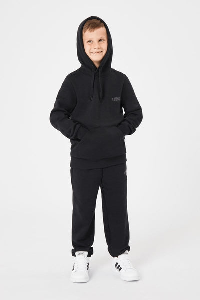 INSPORT INSPORT JUNIOR ALASKA BLACK HOODIE - INSPORT