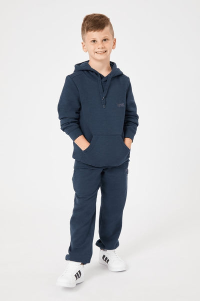 INSPORT INSPORT JUNIOR ALASKA NAVY TRACKPANTS - INSPORT