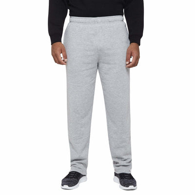 INSPORT INSPORT MEN'S ASPEN GREY TRACKPANTS (OPEN LEG) - INSPORT