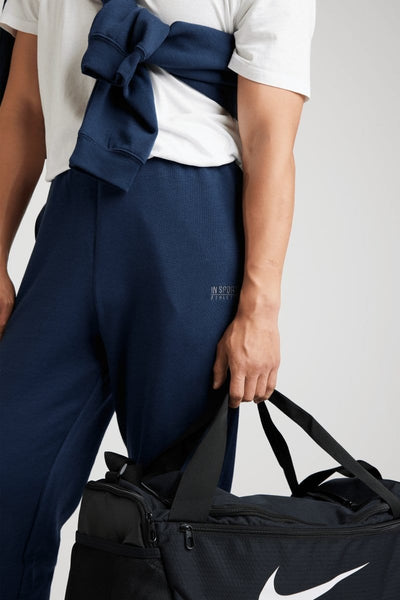 INSPORT INSPORT MEN'S ASPEN NAVY TRACKPANTS (OPEN LEG) - INSPORT