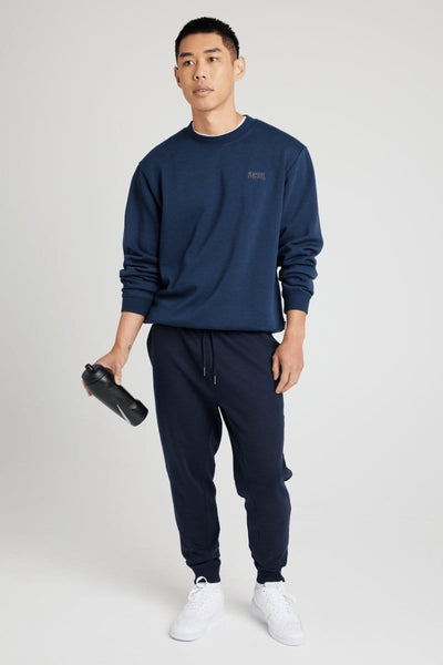 INSPORT INSPORT MEN'S BOSTON SLIM FIT NAVY TRACKPANTS - INSPORT