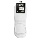 INSPORT INSPORT NO SHOW INVISIBLE 3 PACK WHITE SOCKS - INSPORT