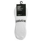INSPORT INSPORT NO SHOW INVISIBLE 3 PACK WHITE SOCKS - INSPORT