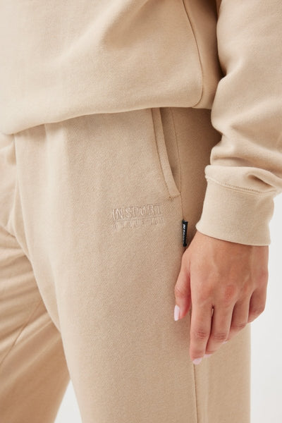 INSPORT INSPORT UNISEX ALASKA BONE ELASTIC LEG TRACKPANTS - INSPORT