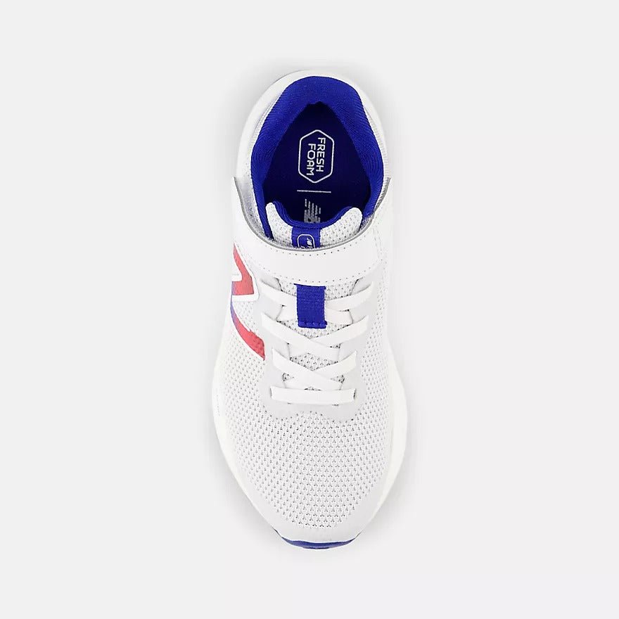 NEW BALANCE KIDS ARISHI V4 SILVER BLUE SHOES INSPORT