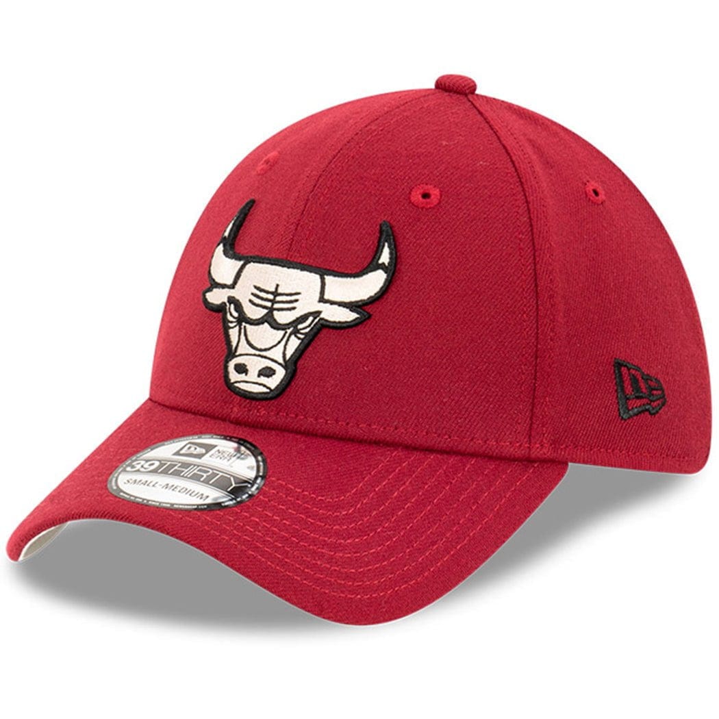 New Era NEW ERA 39THIRTY CHICAGO BULLS CARDINAL RED CAP - INSPORT