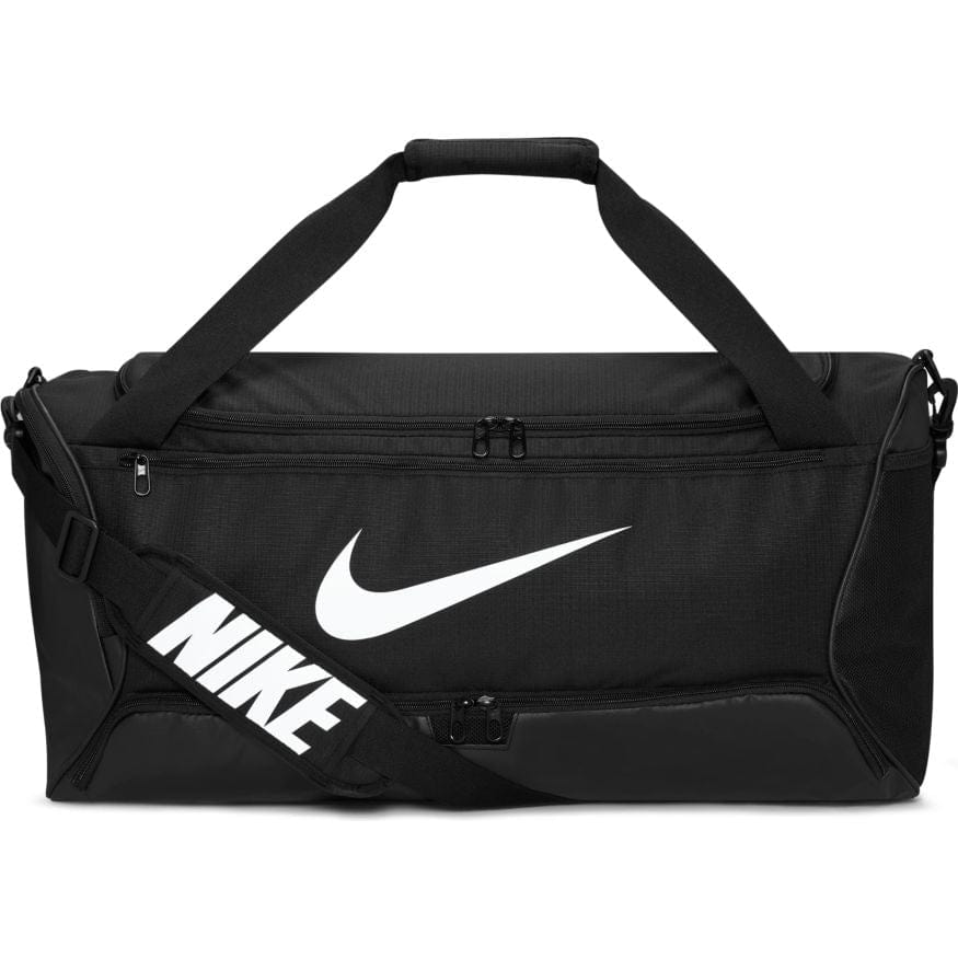 Nike NIKE BRASILIA 9.5 TRAINING BLACK DUFFEL BAG (MEDIUM, 60L) - INSPORT