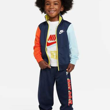 Nike NIKE INFANT'S ACTIVE TRICOT NAVY TRACKSUIT 2 SET - INSPORT